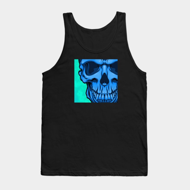 Skully July Day 24 Tank Top by CraigCutler